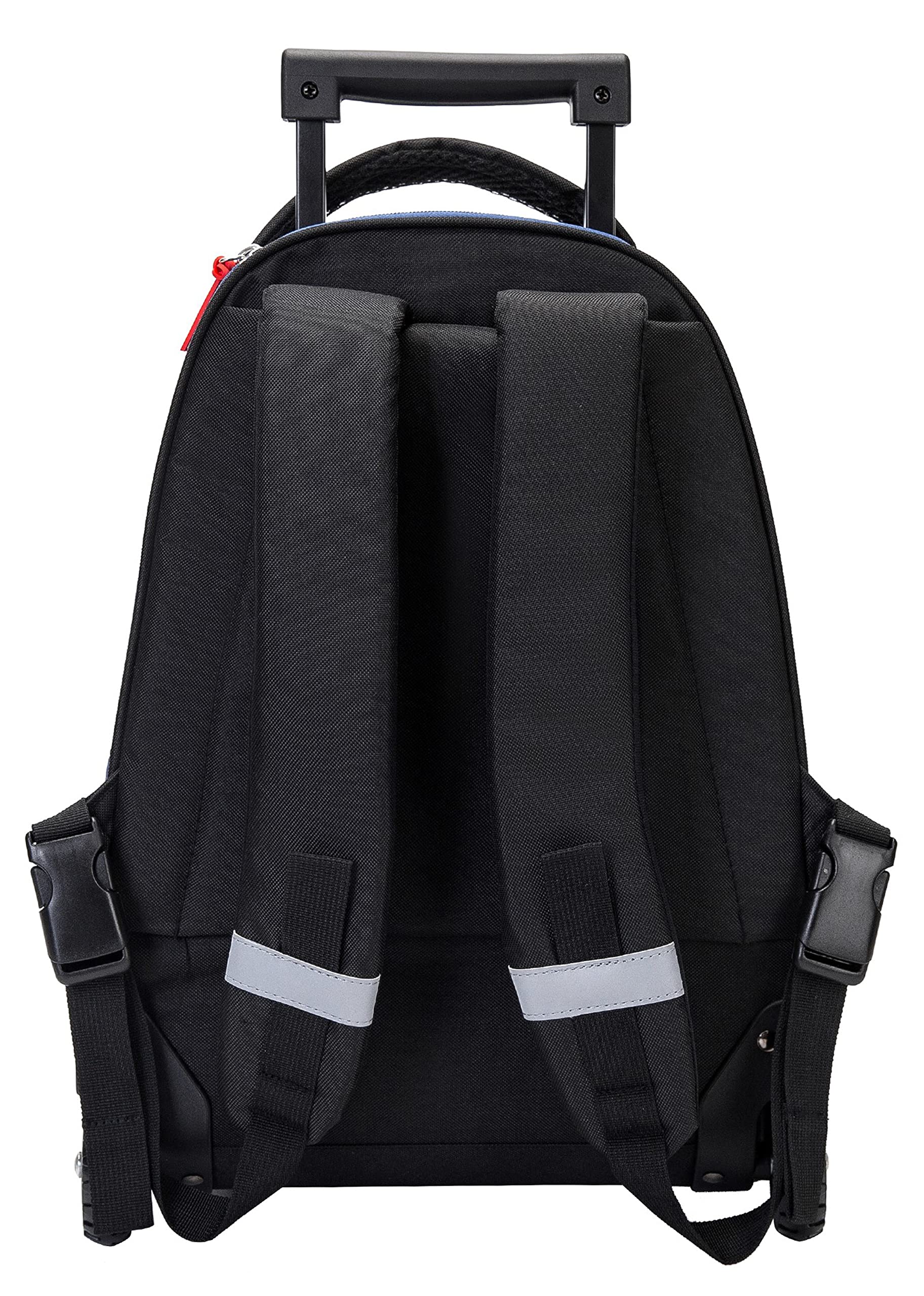 Sac à Dos Roulettes PSG Paris Saint-Germain - Collection Officielle | Scolaire, 32x47x26cm