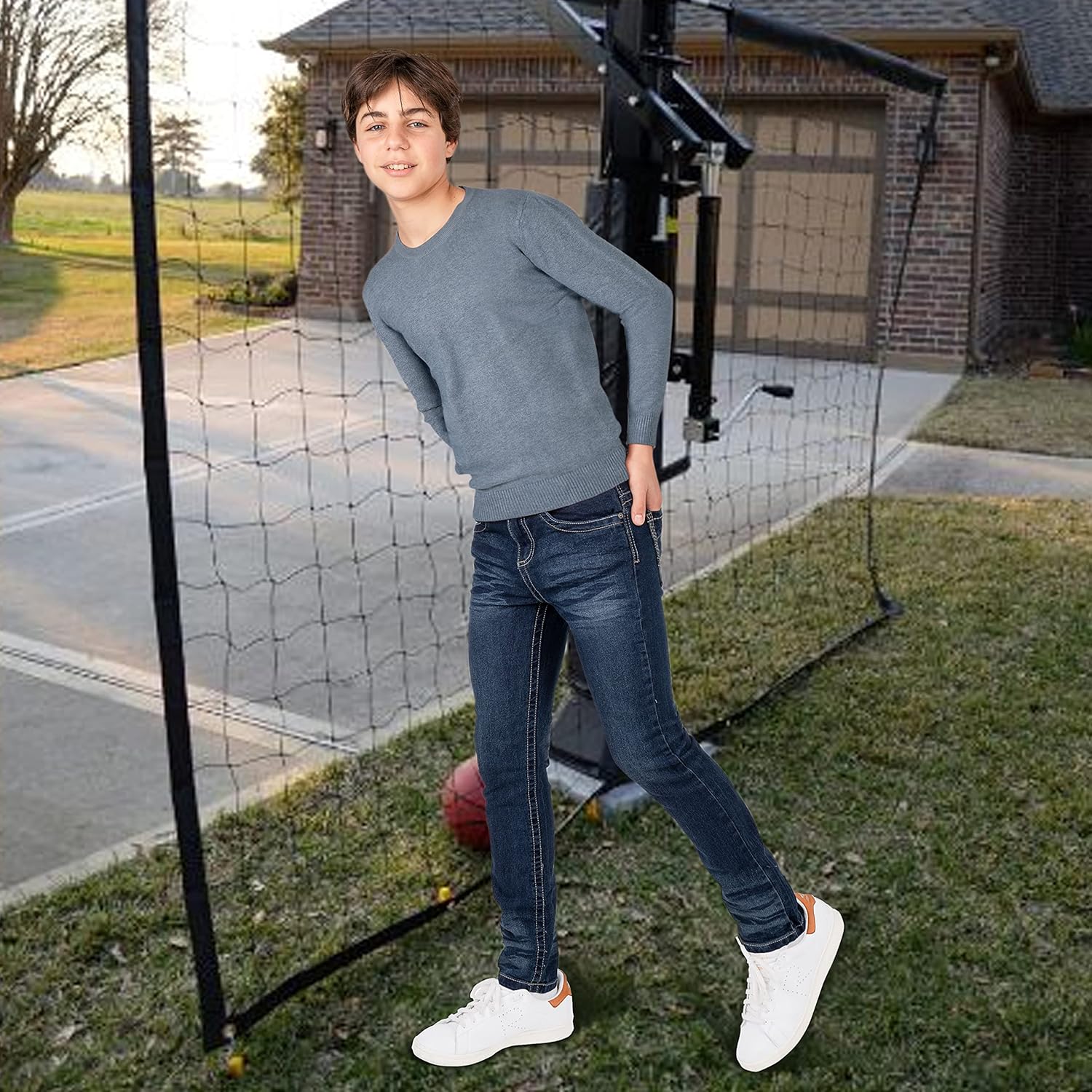 X RAY Boys Crewneck Sweater (XS - XXL), School Uniform Big Boys' & Little Kids Youth Crew Neck Long Sleeve Pullover - Image 3