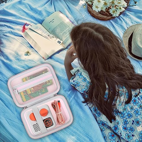 Miniatura 6 de Supmay Funda de viaje rígida para Yoto Mini - Reproductor de altavoces de viaje Bluetooth portátil sin pantalla, mini funda protectora con bolsillo