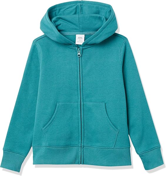 Amazon Essentials Niñas Sudadera de Forro Polar con Capucha y Cremallera - 5