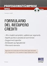Formulario del recupero crediti Con CDROM