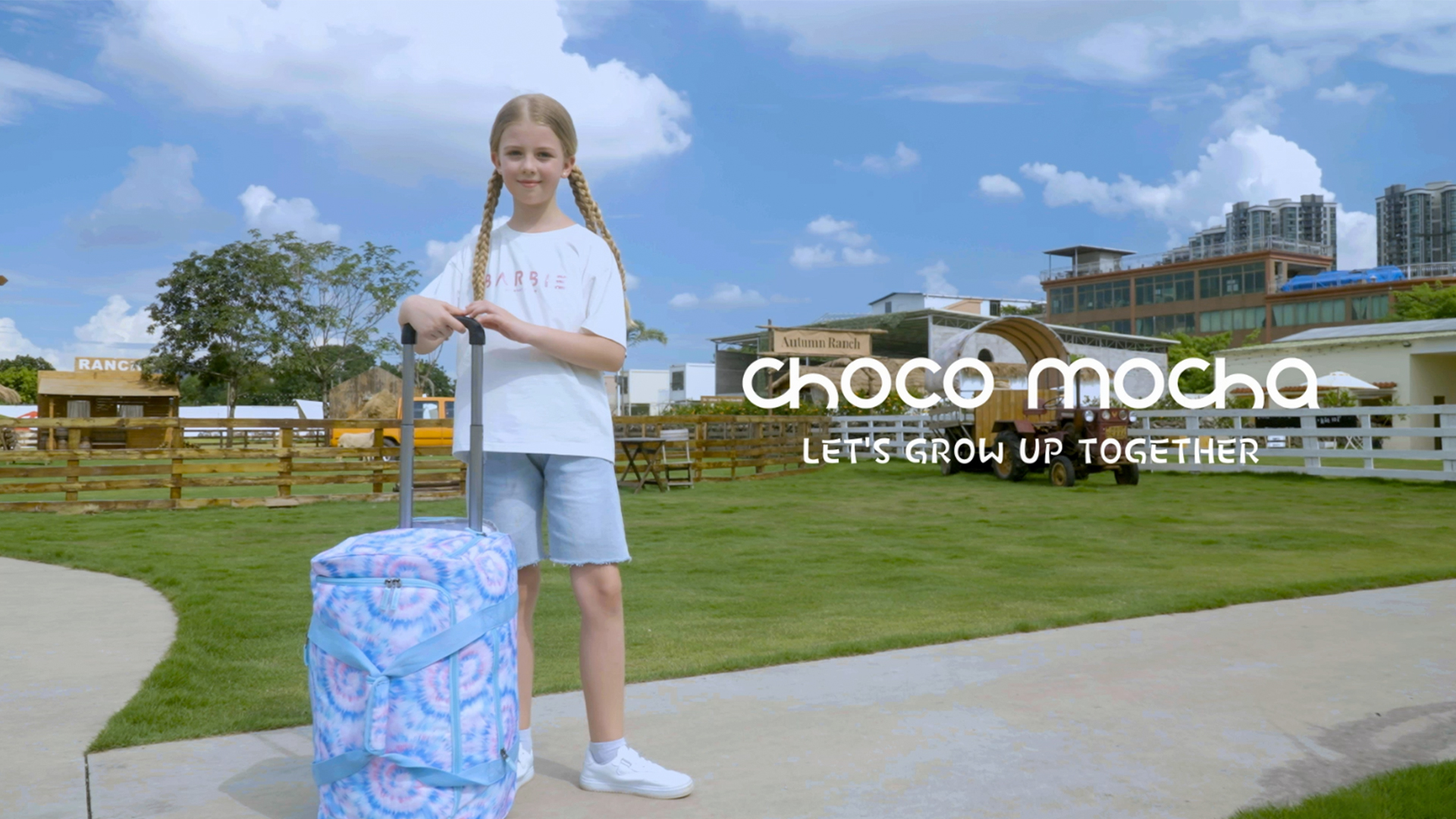 DOUBLE COMMA cloud bagスカイブルー Amazon.com | Choco Mocha Boys Galaxy Suitcase with Wheels Kids