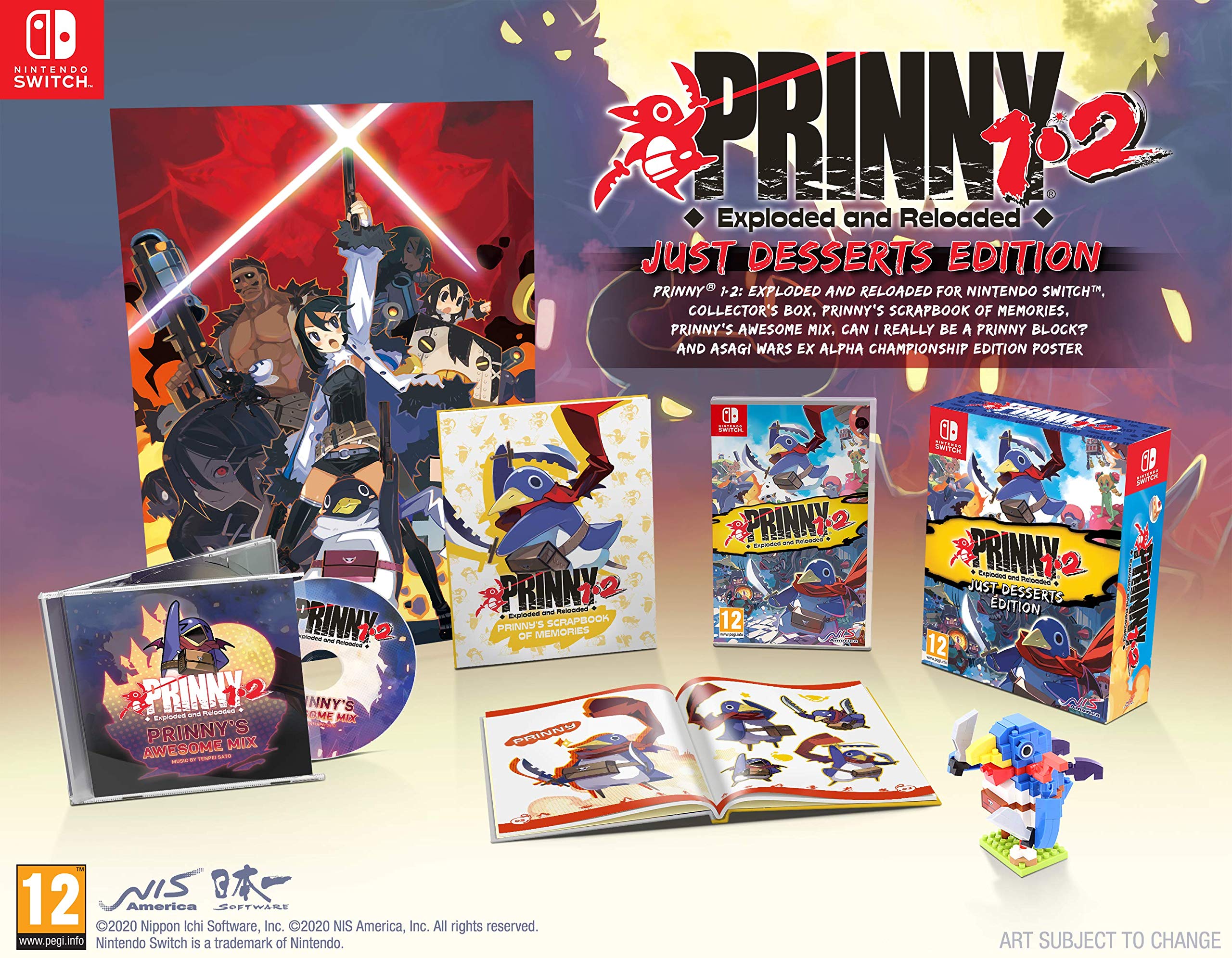 Prinny 1-2: Exploded And Reloaded Just Desserts Edition - Nintendo Switch