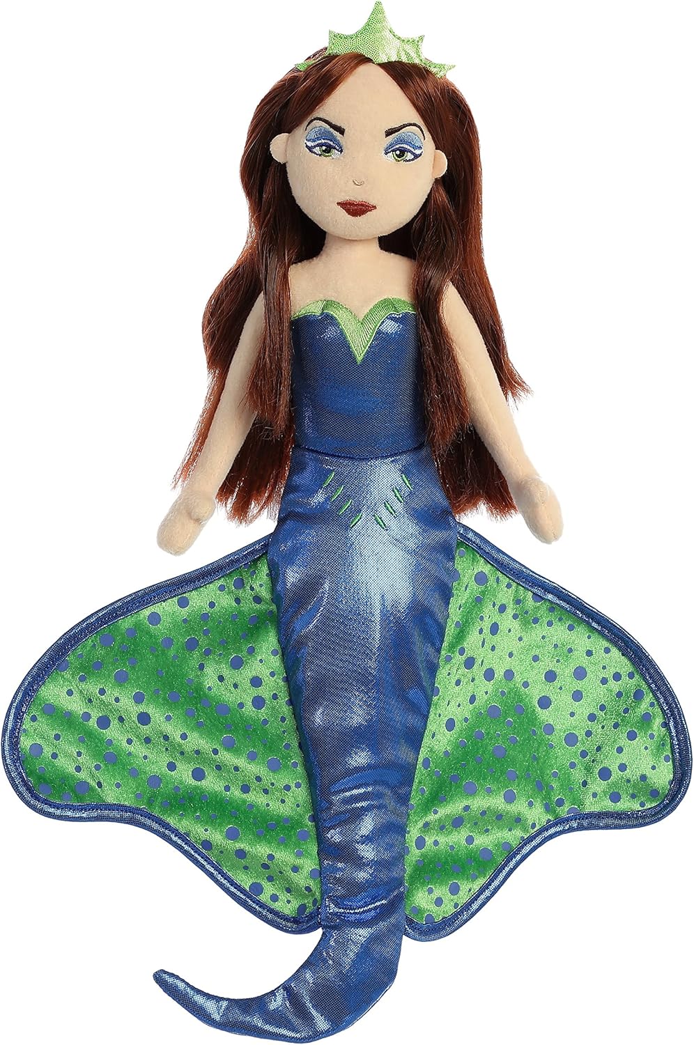 Aurora Sea Sparkles Villain Lula Purple Octopus Mermaid - 18" Collectible Plush