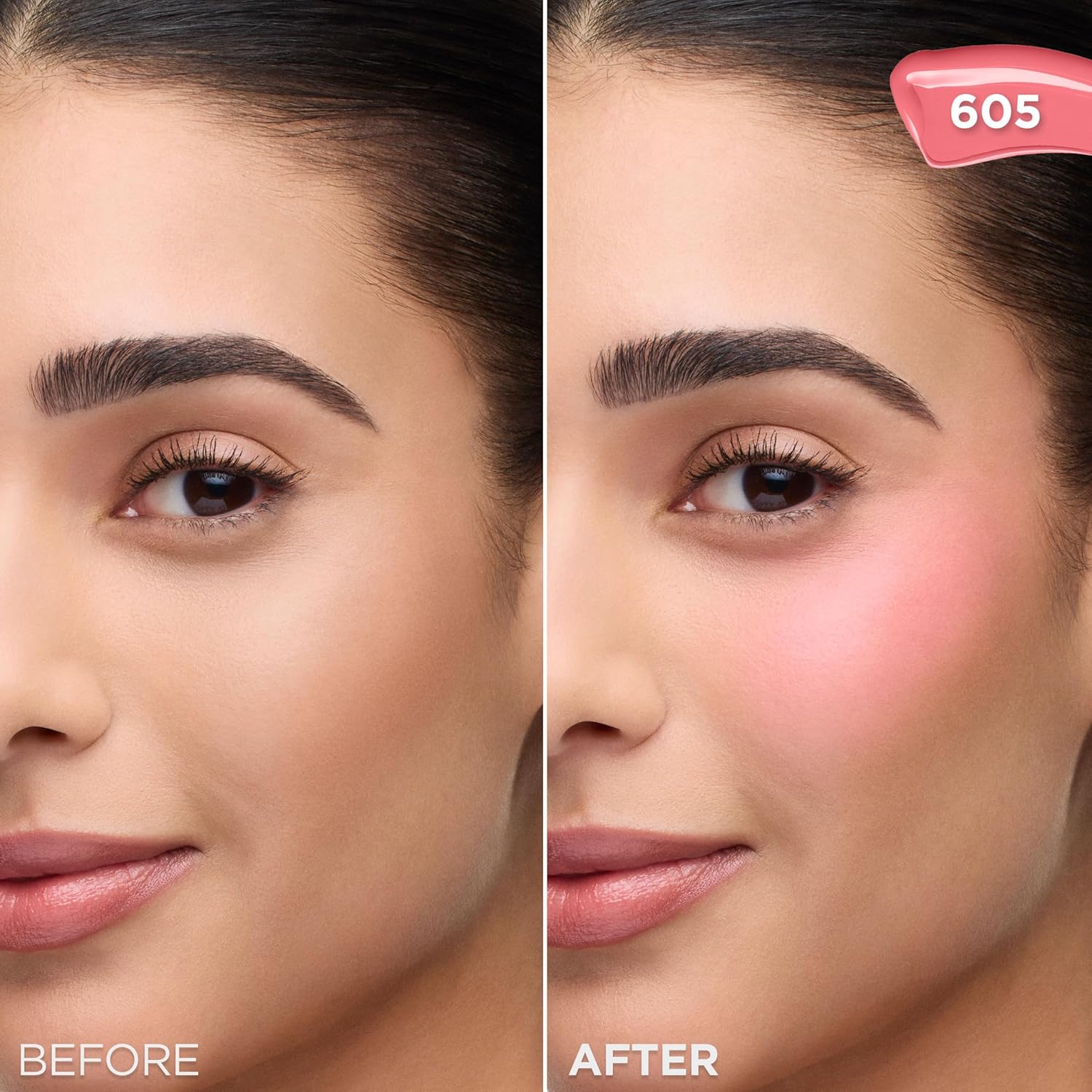 L'Oreal Paris True Match Lumi Le Liquid Blush, Intense Lightweight Blush Formula With Liquid Pigments, Dewy Bright Pink, 0.33 Fl Oz - Image 4