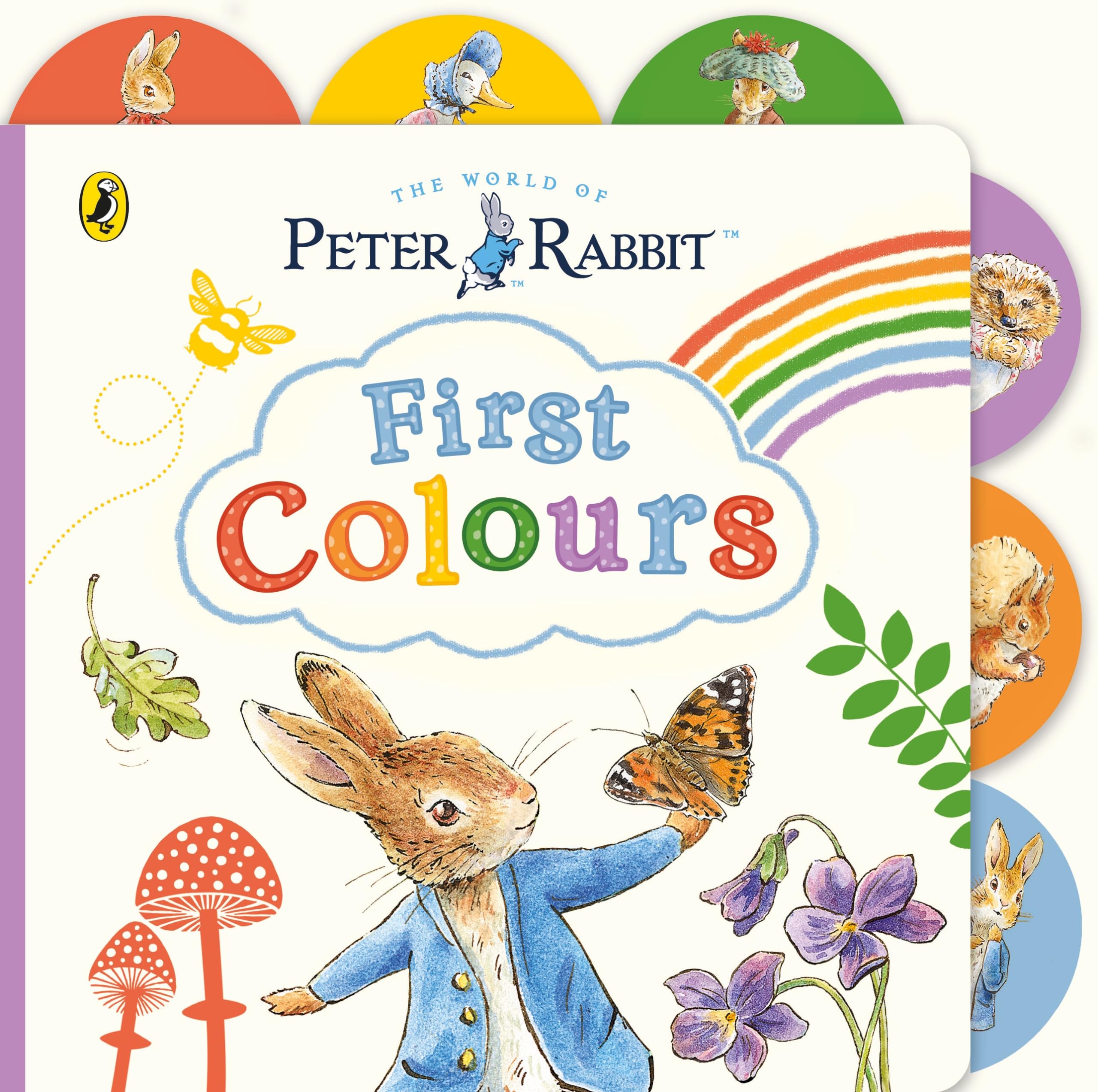 Peter Rabbit: First Colours Tabbed Board Book by Beatrix Potter (Board book)