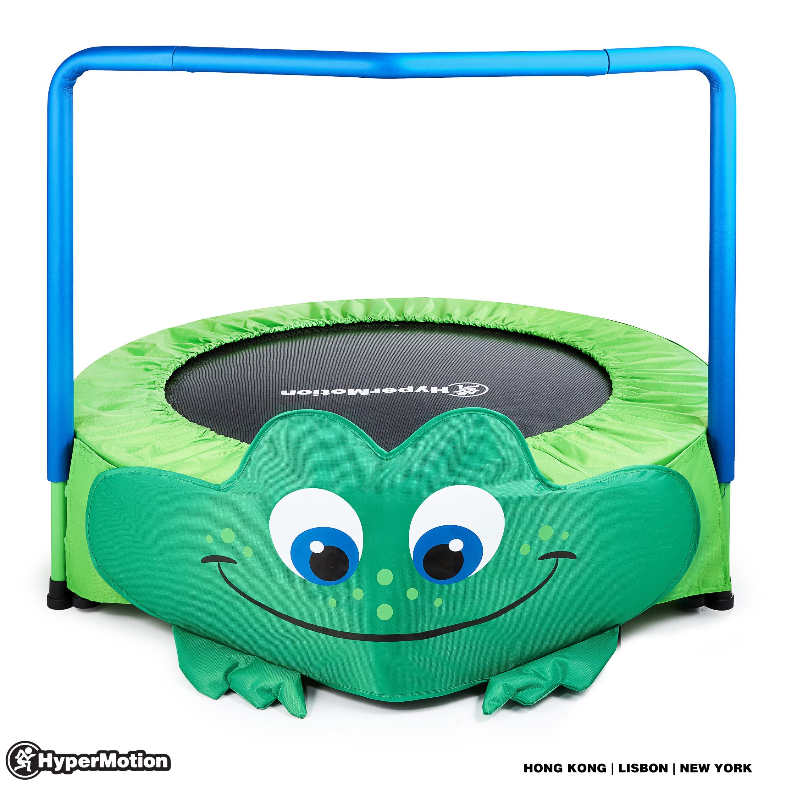 HyperMotion Trampoline pour Enfants âgés de 3 Ans Minimum et Adolescents, pour Sauter, Faire du Sport, pour intérieur, Appartement, extérieur, Jardin