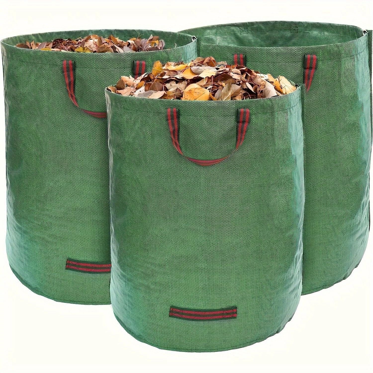 1 sacco per spazzatura da giardinaggio per esterni resistente - materiale in polipropilene Sacco detriti giardino