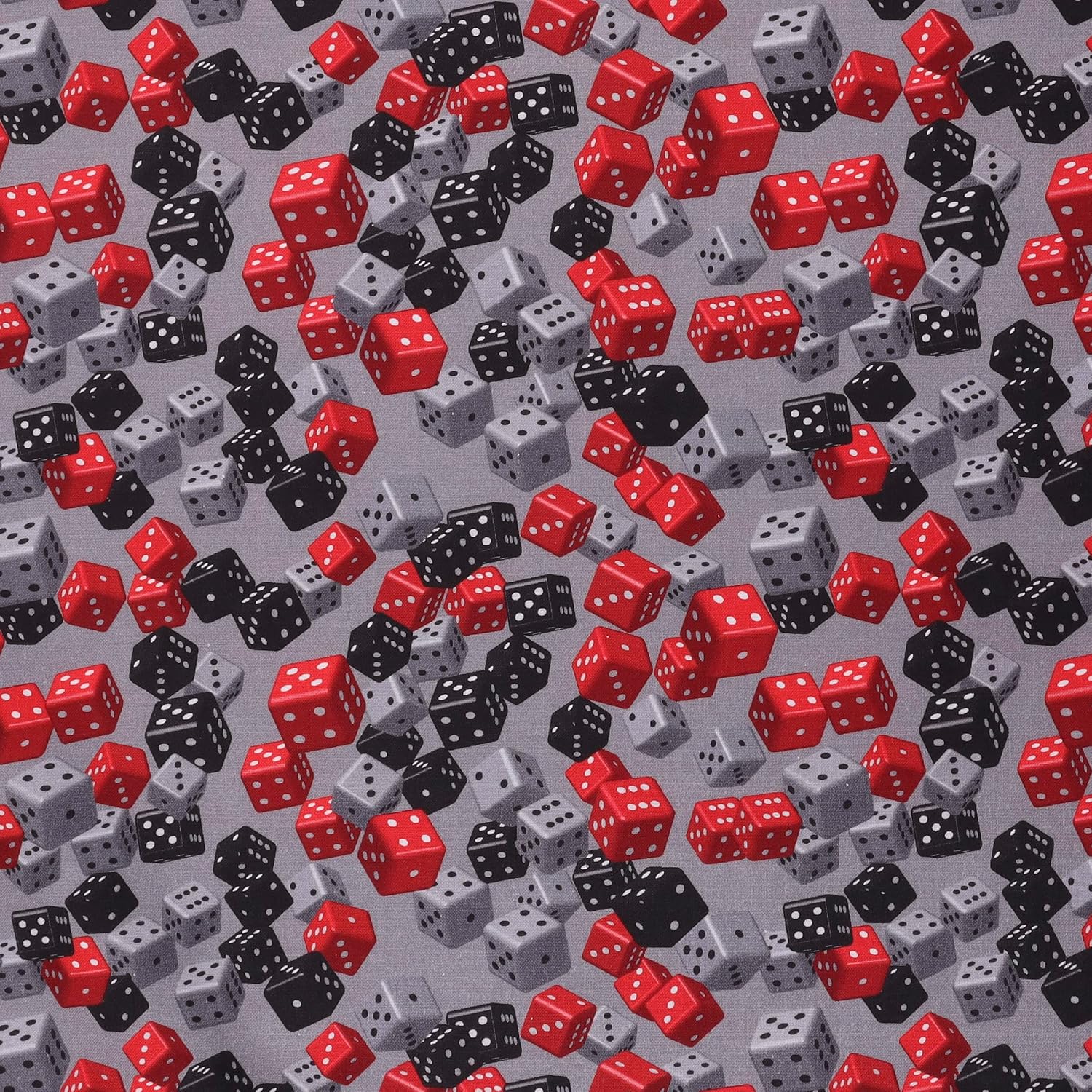 Dice Casino Print Pattern Floor Mat