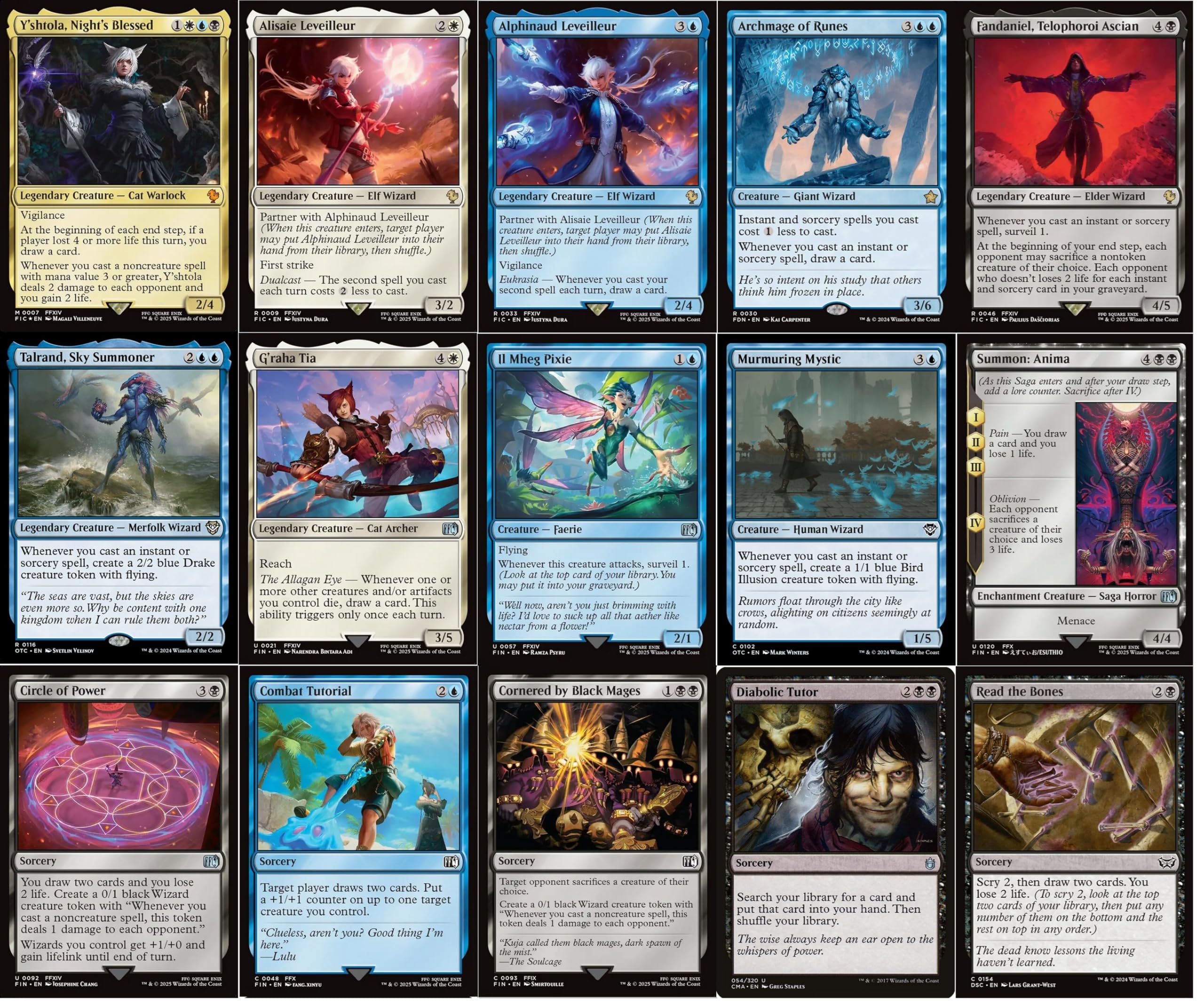 Amazon.com: Final Fantasy Magic The Gathering Commander Deck - Y