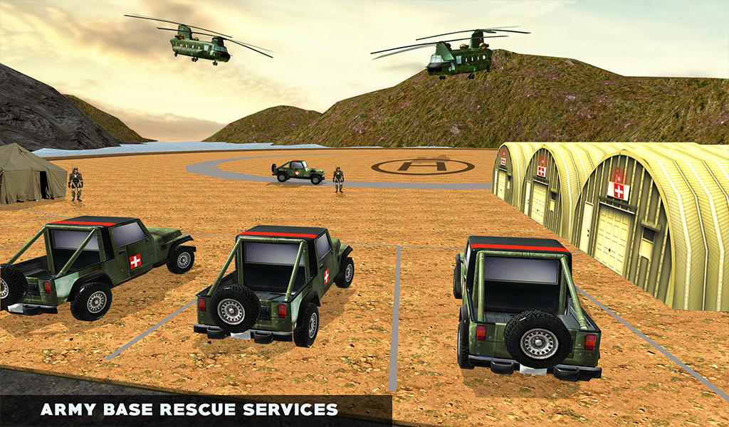 US Army Helicopter Rescue: Ambulance Driving Games - App on the Amazon ...