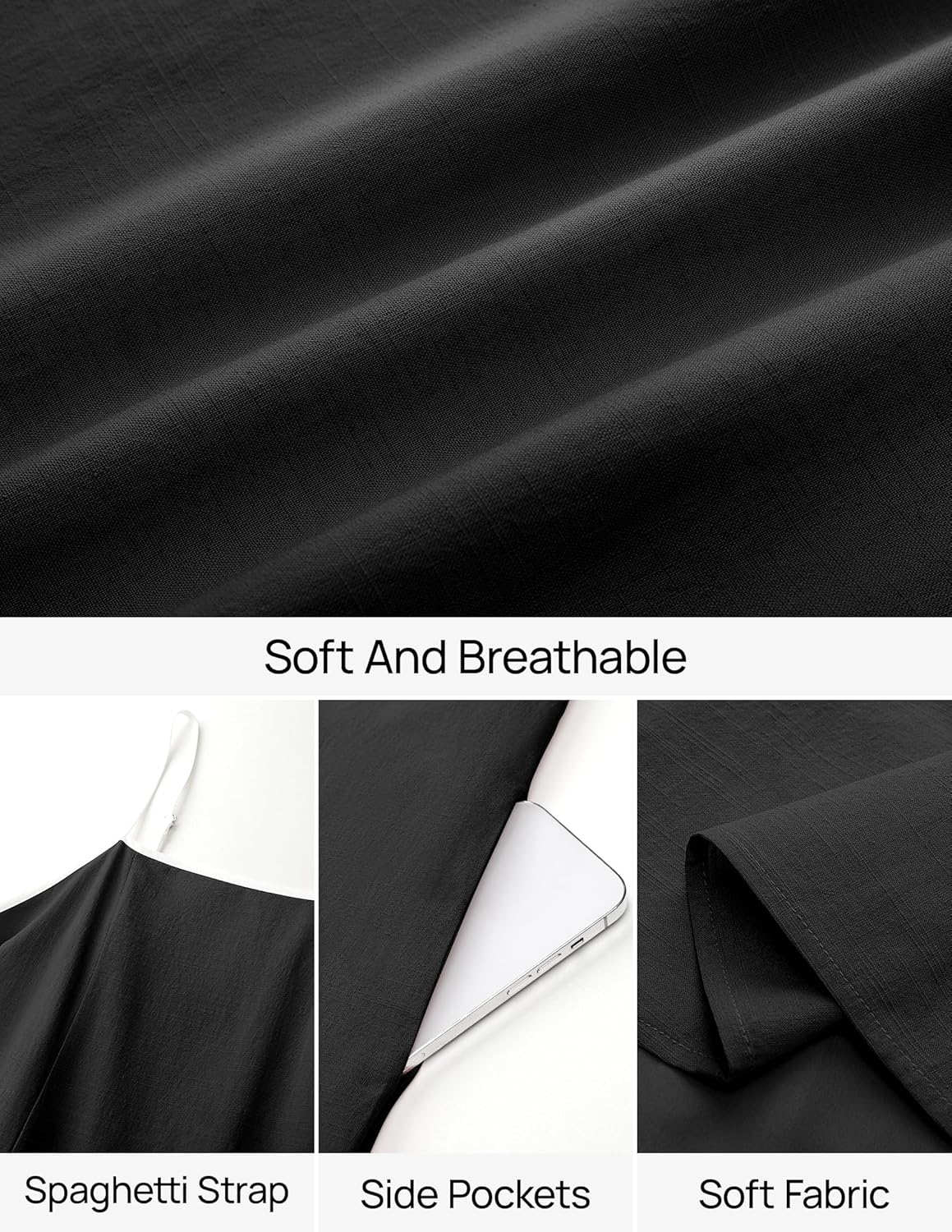 ZESICA Women's 2026 Summer Boho Sleeveless Maxi Dress Spaghetti Straps Casual Flowy A Line Beach Party Long Dresses - Image 9