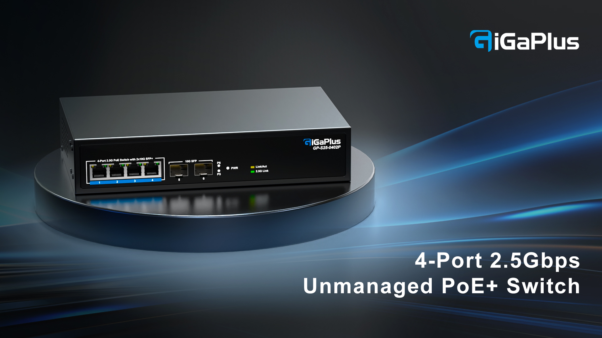 Amazon.com: 6 Port 2.5Gb Unmanaged PoE Switch with 4*2.5G