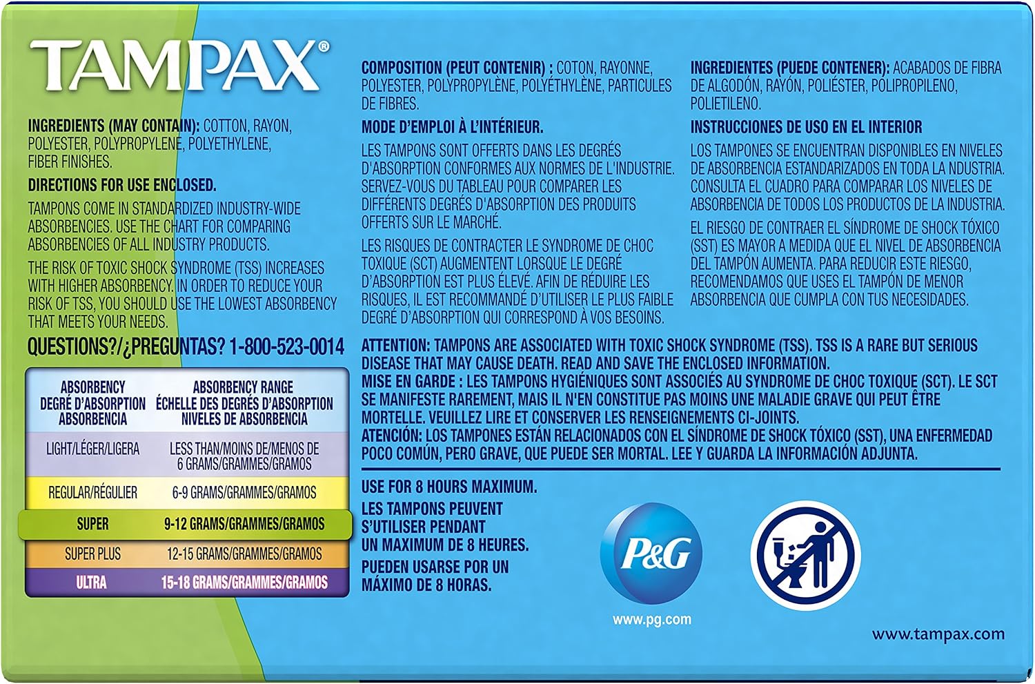 Super Cardboard Applicator Unscented Tampons 10 Count