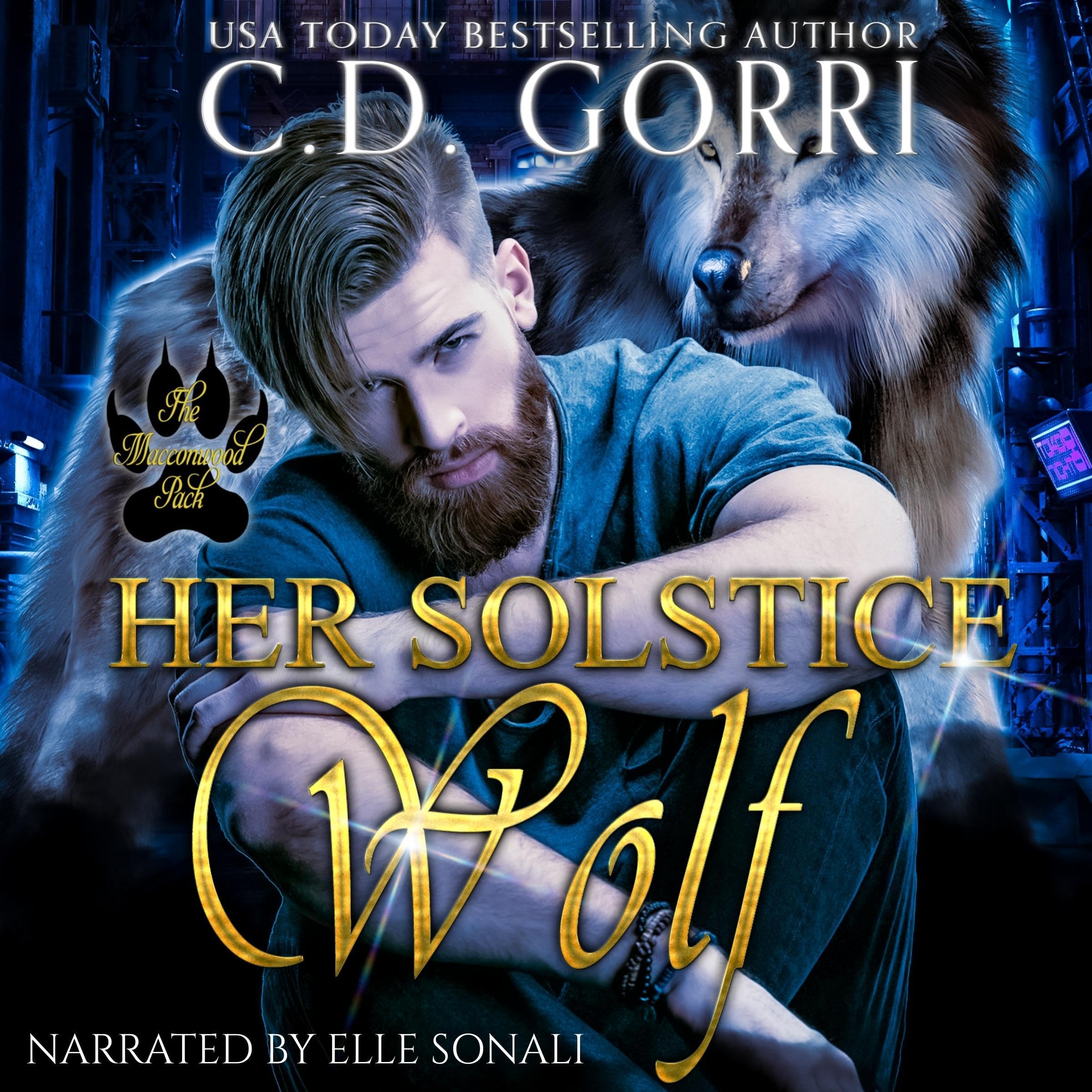 Cover art for Her Solstice Wolf