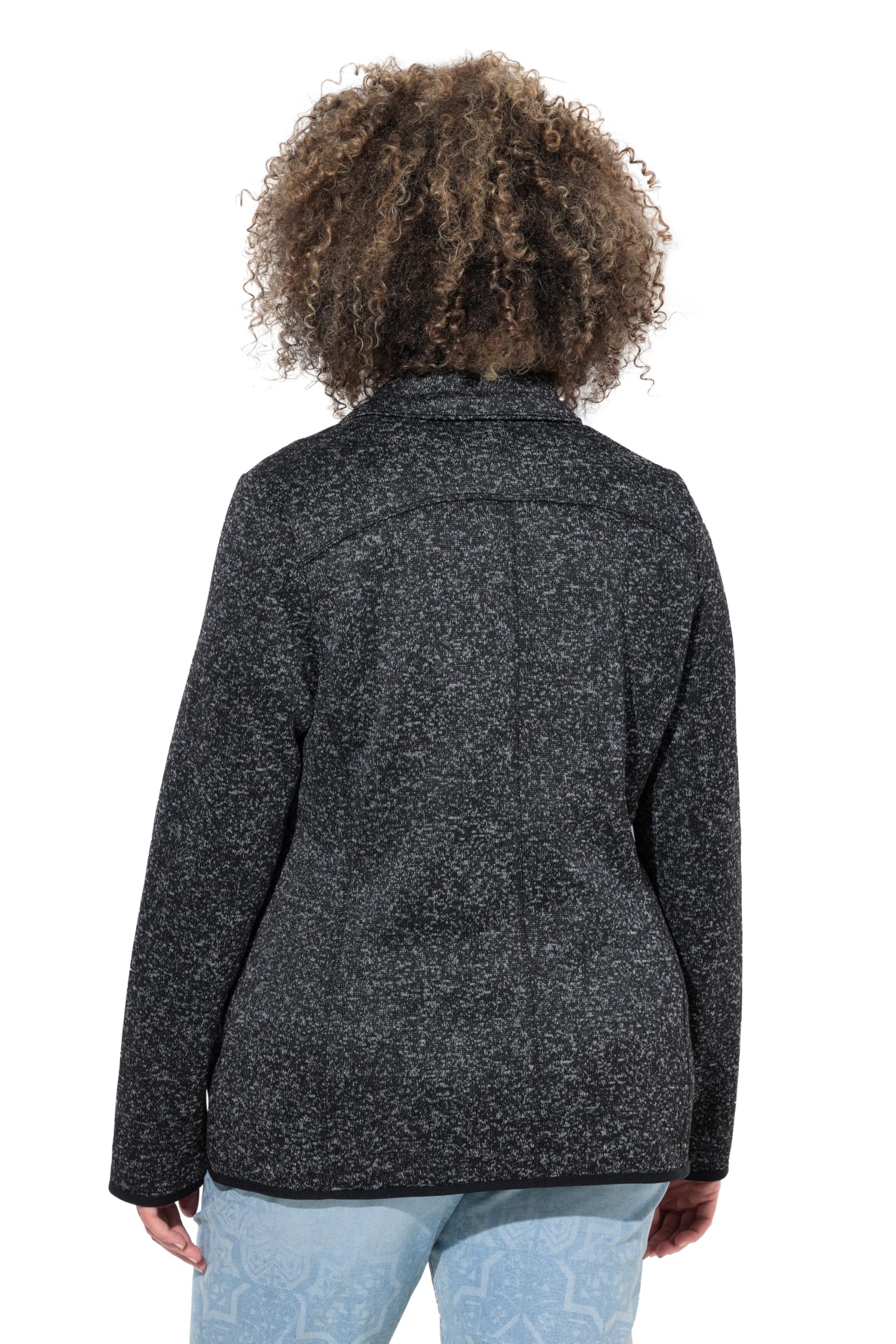 Ulla Popken Damen Sweatjacke