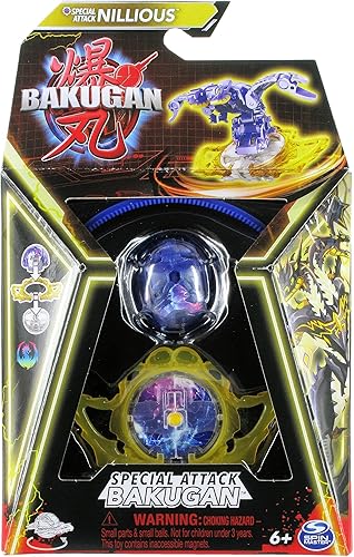 Bakugan 3.0 Tercera Generación 2023 Ataque especial Galáctico Raro Nillious