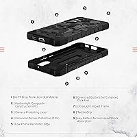 Vista 3 de URBAN ARMOR GEAR UAG - Funda protectora diseñada para Samsung Galaxy S22 Plus, camuflaje medianoche, resistente, ligera, delgada, a prueba