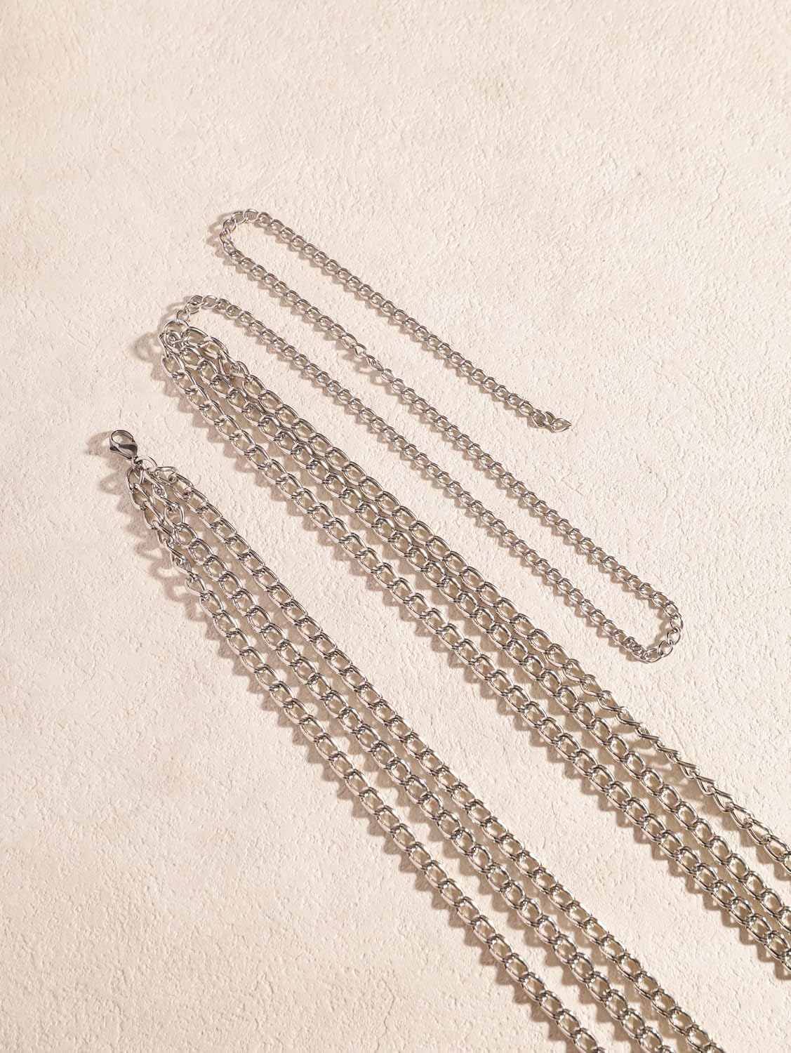 Goth Y2K Star Chain Belt for Women – Adjustable Silver-tone Waist Chain, Punk Emo Grunge Aesthetic Body Jewelry - Image 7