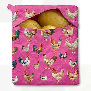 Baked Potatoes Bag for Microwave - Quick-Cook Baked Potato Express Microwave Bag Reusable Cooker for Fluffy, Sweet Potato Baking