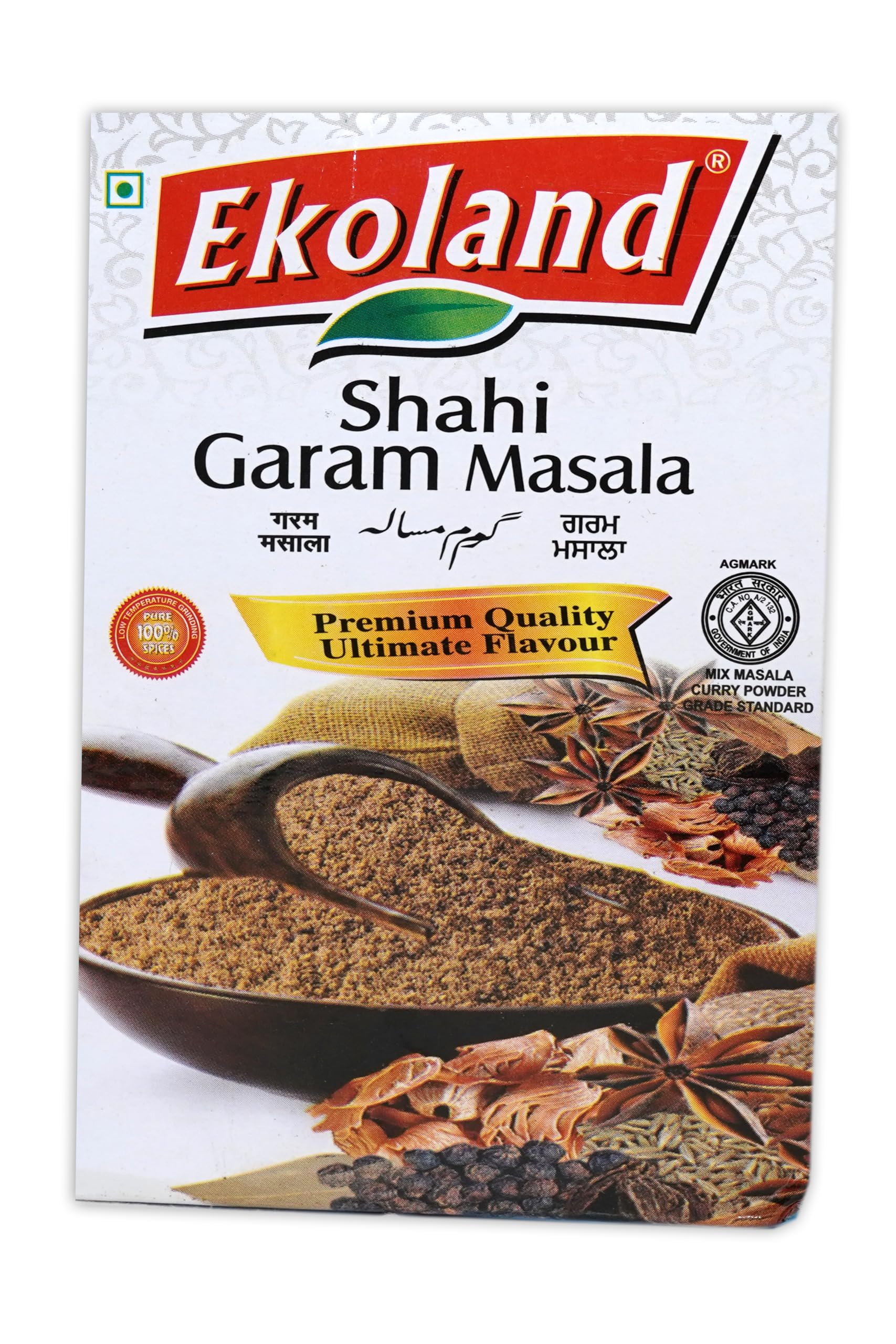 EKOLAND 100% Natural Shahi Garam Masala Powder (100g) | Blend of Exotic Whole Spices | No Added Colours & Preservative (B0CXDPDZGV) Amazon Price History, Amazon Price Tracker