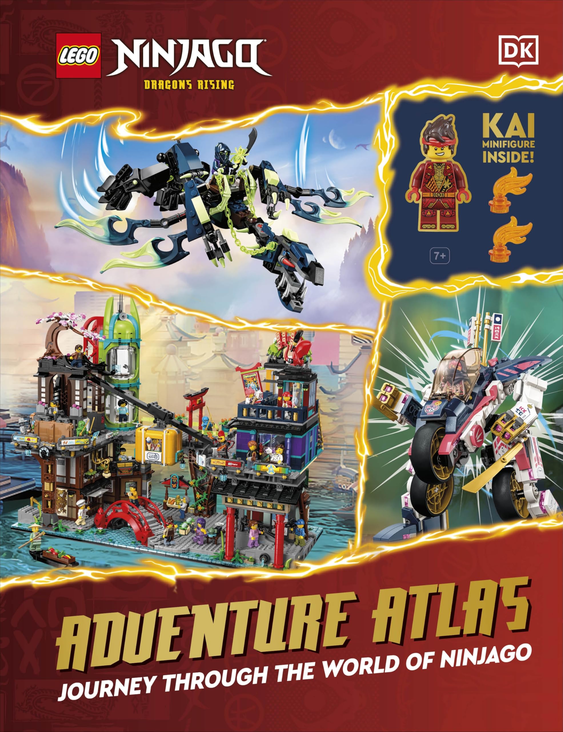 LEGO Ninjago Dragons Rising Adventure Atlas: Journey Through the World of Ninjago