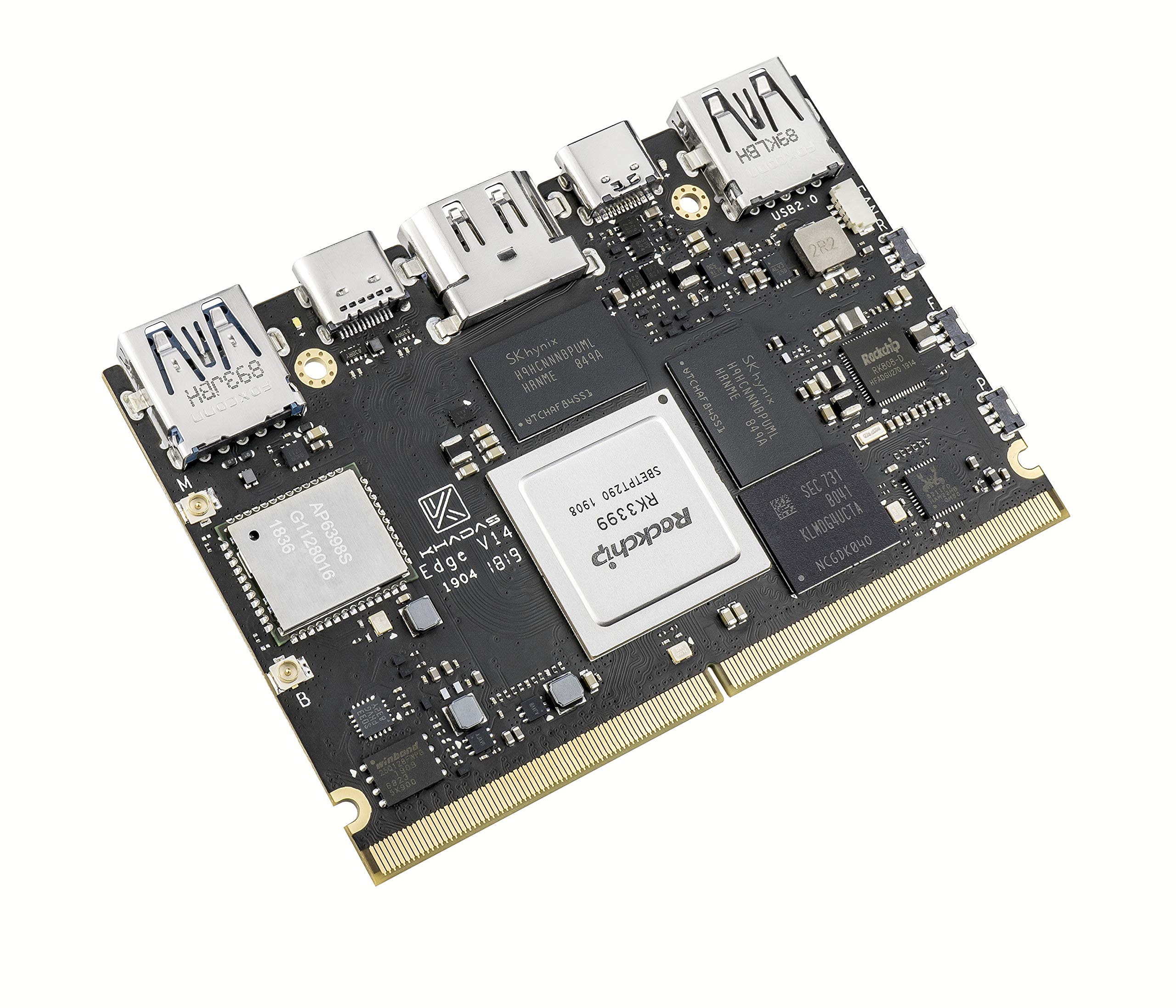 M Ali Computer Buy khadasEdge Max Expandable Rockchip RK3399 Single Board Computer ...
