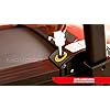 MAXPRO I10 Folding Treadmill, 3.0 Hp peak electric Treadmill with LCD display and Pulse monitor, Easy Lubrication Running Machine with G Fit APP Control for Home Gym Exercise(DIY Installation with Video call assistance) - Image 3