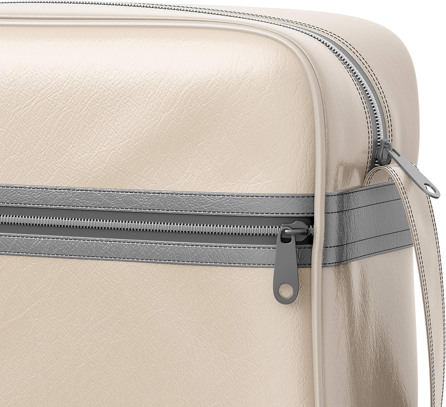 VViViD Oyster Beige Weatherproof Faux Leather Finish Marine Vinyl Fabric (5ft x 54")