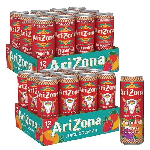 AriZona Dragon Fruit Mango | Fruit Juice Cocktail | 22