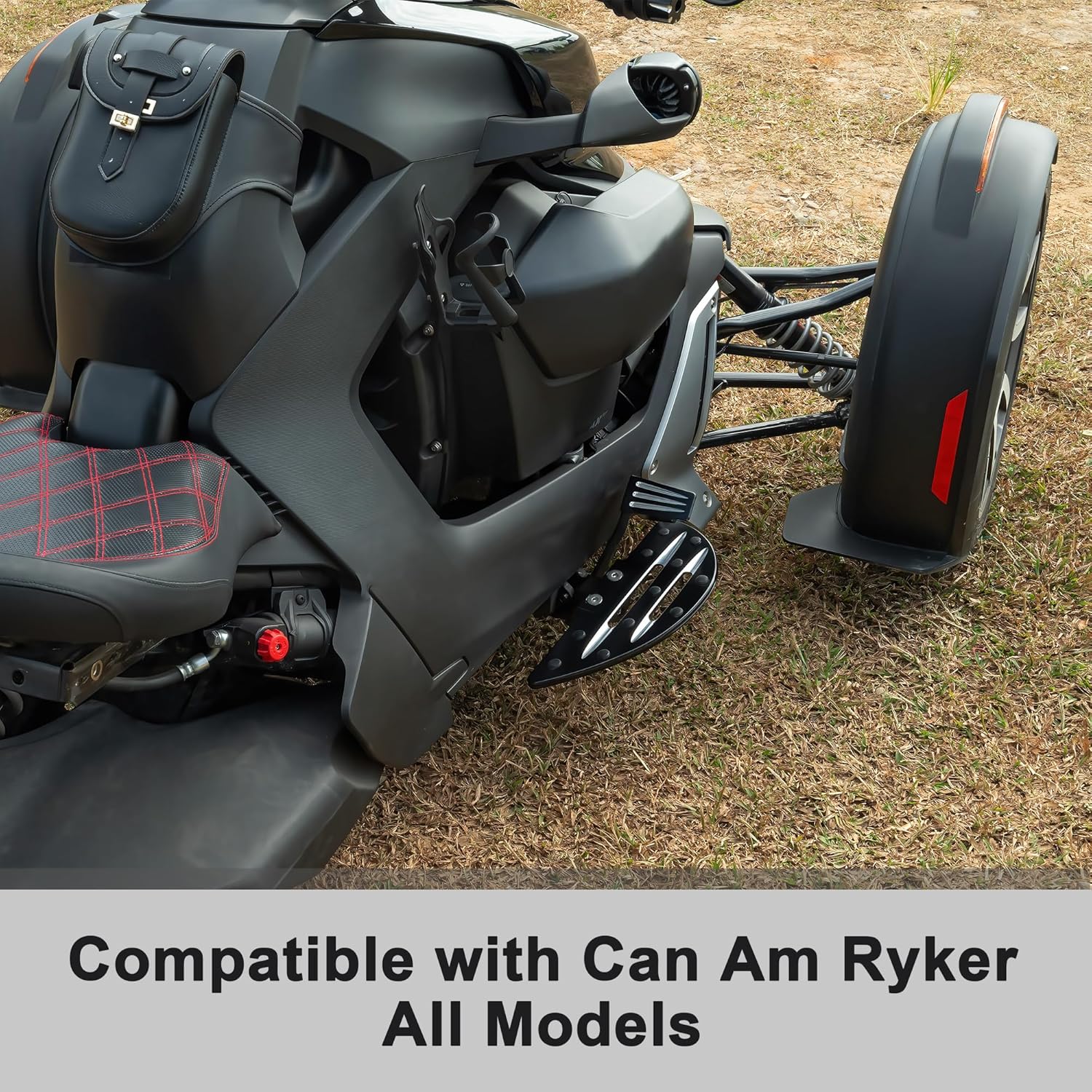 Brake Pedal Covers & Sway Bar End Links for The Can-Am Ryker All Modles (Black)