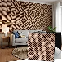 Vista 23 de Mollywell Paneles acústicos artísticos de 48 x 32 x 0.4 pulgadas, paraguas, gato y mar, absorción de sonido, decoración de pared autoadhesiva a