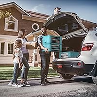 Vista 4 de Sorbus Bolsas de Almacenamiento Medianas para Ropa - Contenedores Plegables para Mantas para Organizar Dormitorio, Armario, Ropa, Edredón