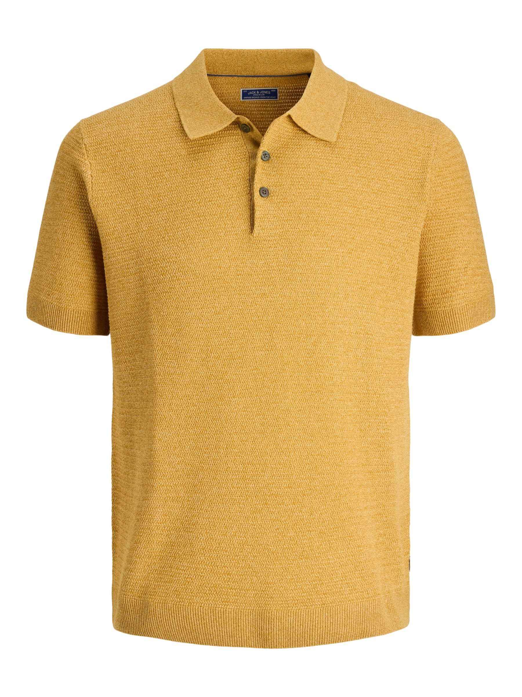 JACK & JONES Male Gestricktes Polo Gestricktes Polo