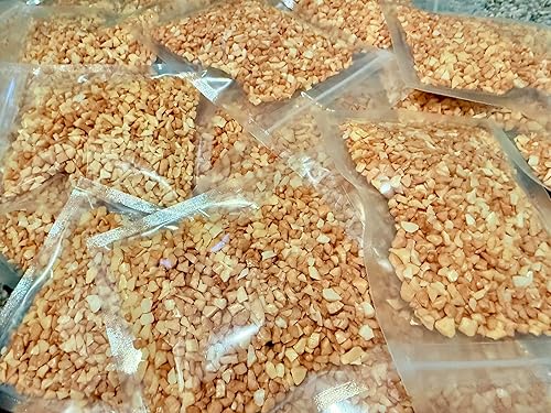 Miniatura 8 de Cacahuetes picados falsos de 1.76 oz para coberturas decorativas, migas para hornear, Resina, No es una piedra preciosa