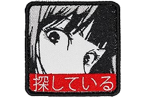 Anime Patches for Backpacks - Manga Eyes Patch