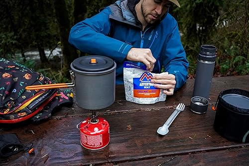 Miniatura 7 de Mountain House Expedition Bucket  Alimentos liofilizados para mochileros y campamentos, 30 porciones y chile Mac con carne de res, alimentos
