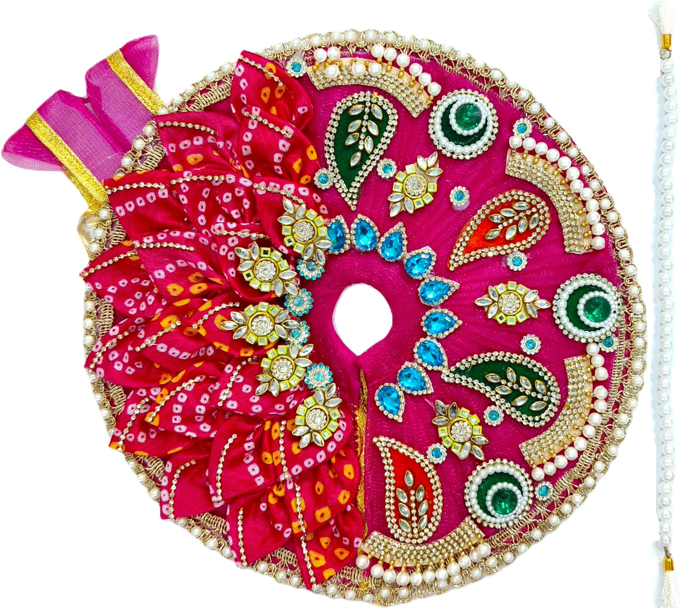 Deity Laddu Gopal Poshak Size 2 | Designer Dev Vastra for Thakur Ji | Bal Gopal Krishna Dress | Fancy God Ladoo Gopal Outfit