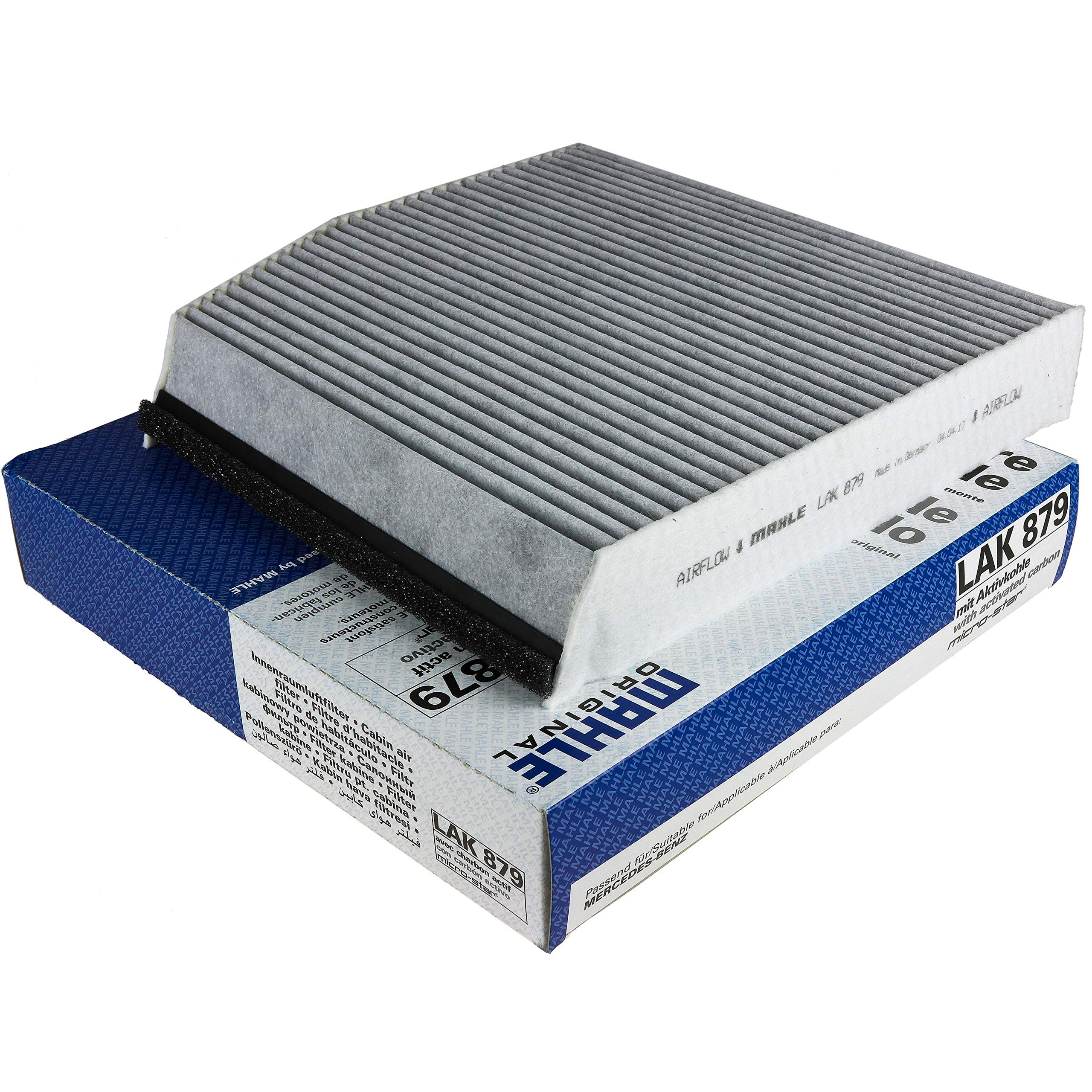Paquete de inspección Kit de mantenimiento con filtro de aceite OX 982D, filtro de aire LX 3477, filtro de habitáculo (carbón activado) LAK 879, tornillo de cierre