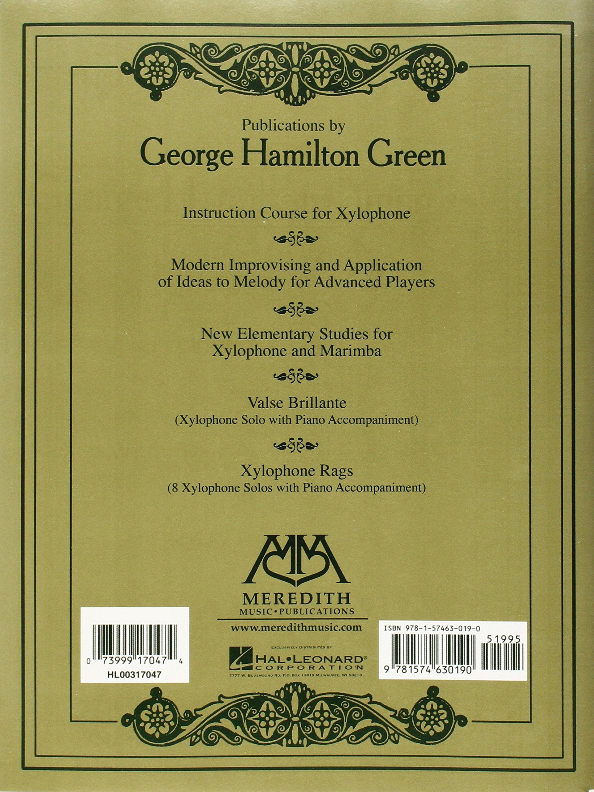 Xylophone Rags of George Hamilton Green