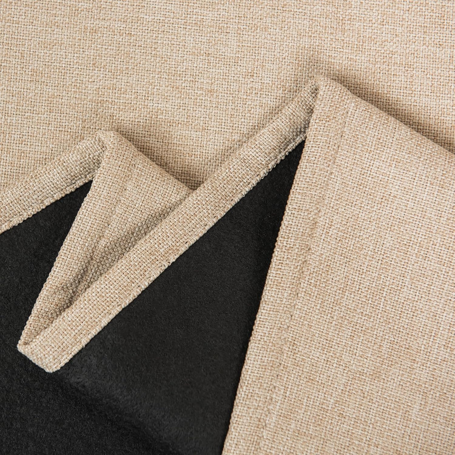 Safdie Blackout Curtains for Bedroom Or Living Room. Drapes 84 Inch Length 2 Panels Set. Cortinas para Cuarto. Beige Curtains