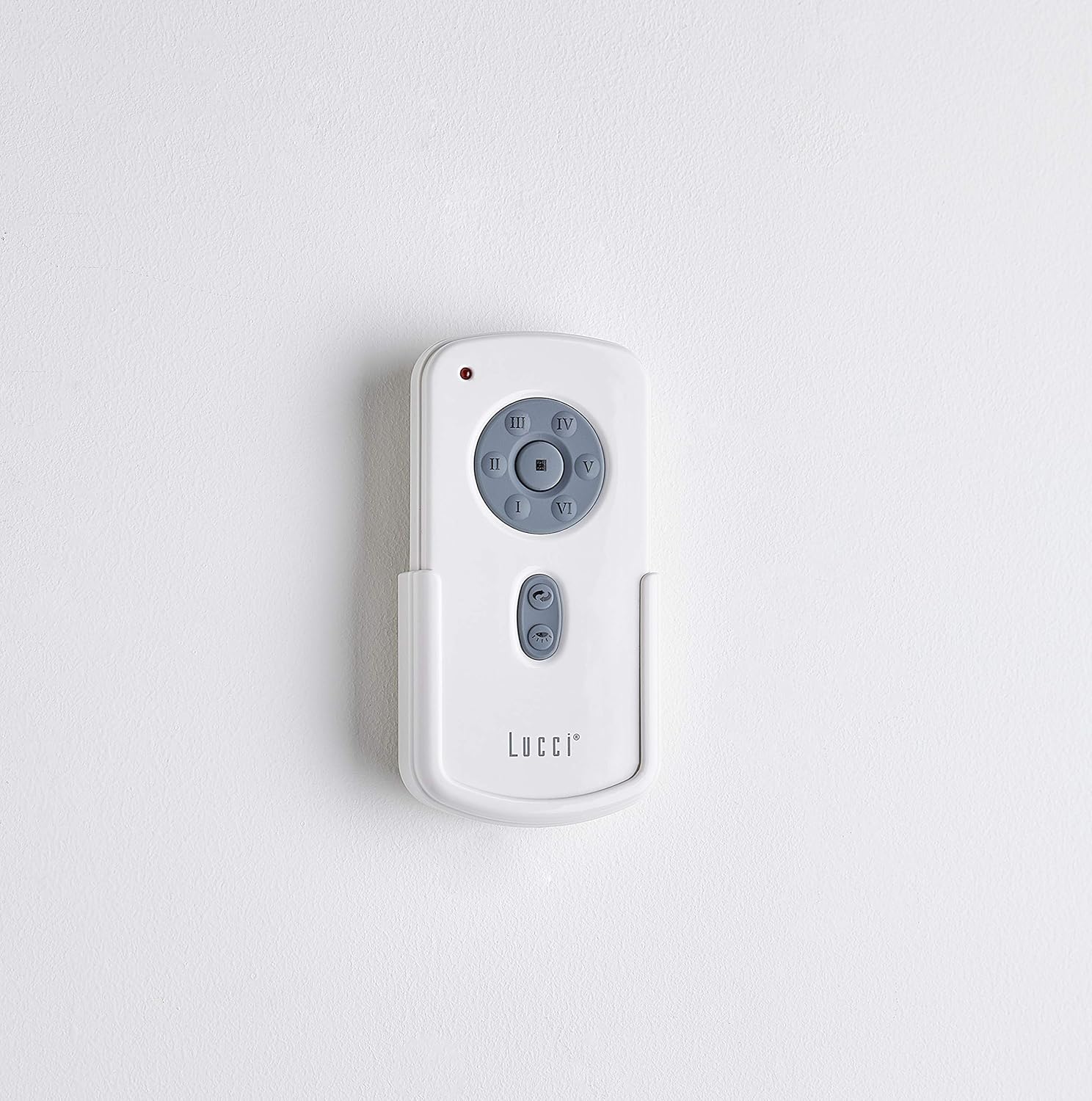 Lucci Air 21051901 Radar 52-inch DC Ceiling Fan, 52 Inch, Brushed Chrome and Teak