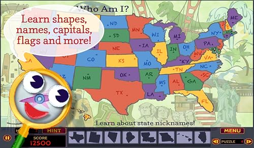 GeoSeeker USA HD: Map-Reading and Geography with a Hidden Object Twist - Thumbnail 3