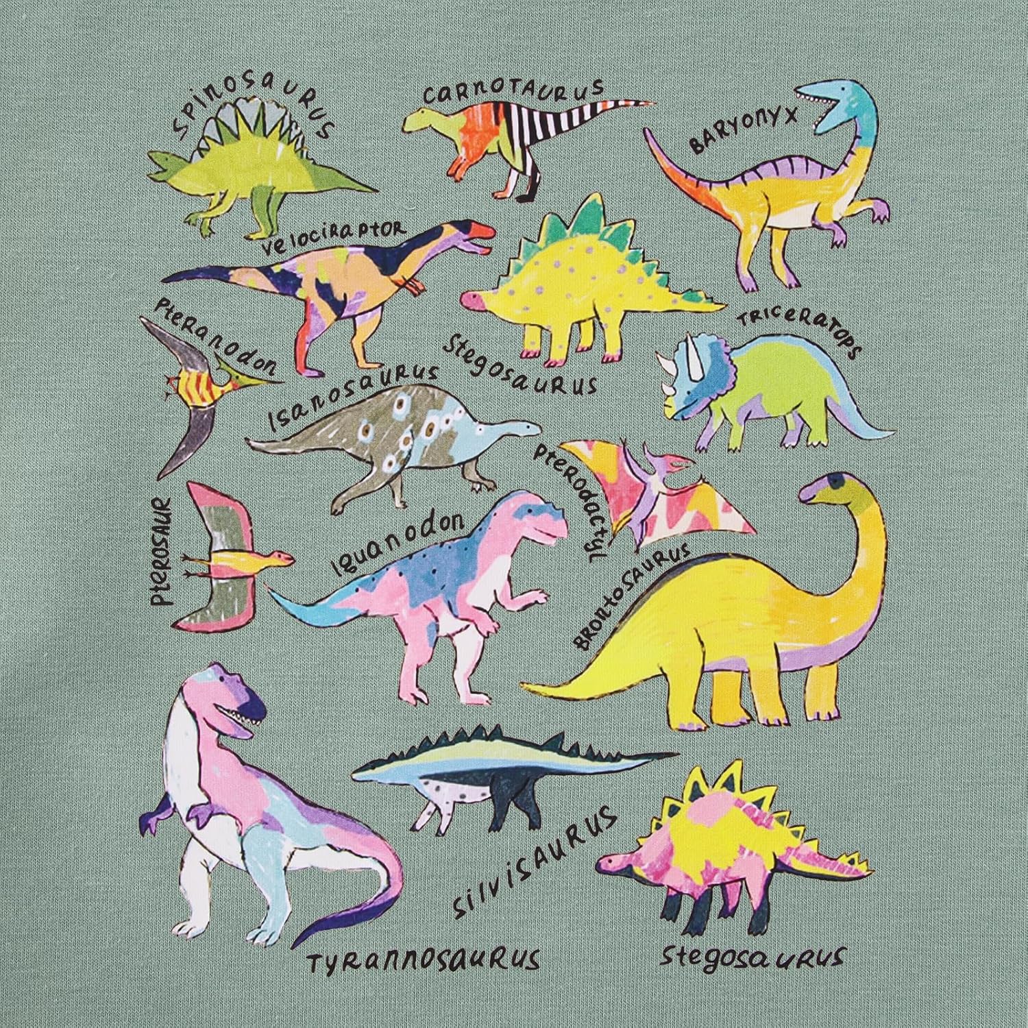 MODNTOGA Dinosaur Sweatshirt Toddler Boy Girl T-rex Ranch Crewneck Shirt Long Sleeve Dino Graphic Top Baby Fall Winter Outfit - Image 5