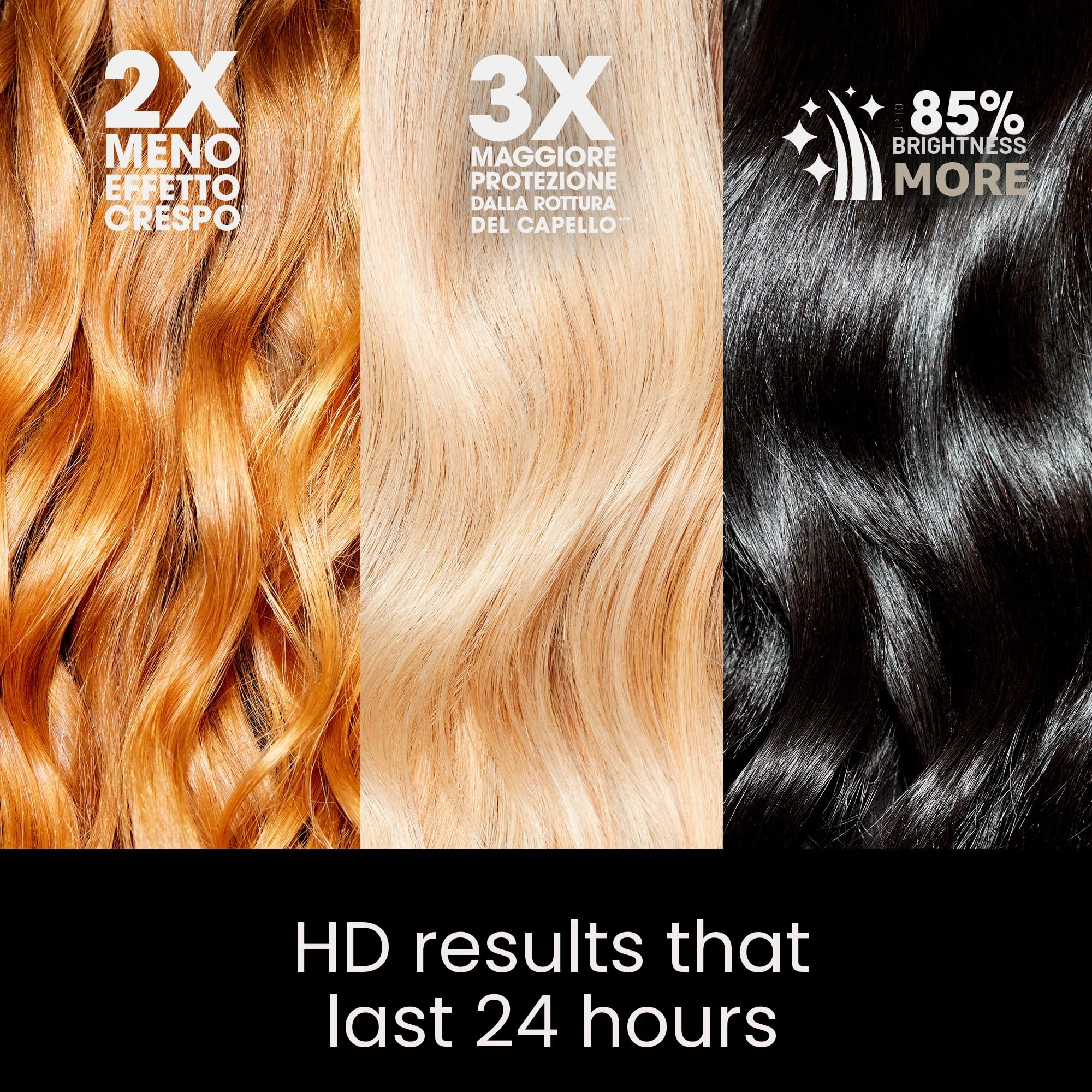 ghd Chronos, Piastra Capelli Professionale con Lamelle in Ceramica, Finish Ultra-Gloss, Tecnologia HD Predittiva per uno Styling Veloce, Piega Morbida e Lucente Senza Danni da Calore Estremo