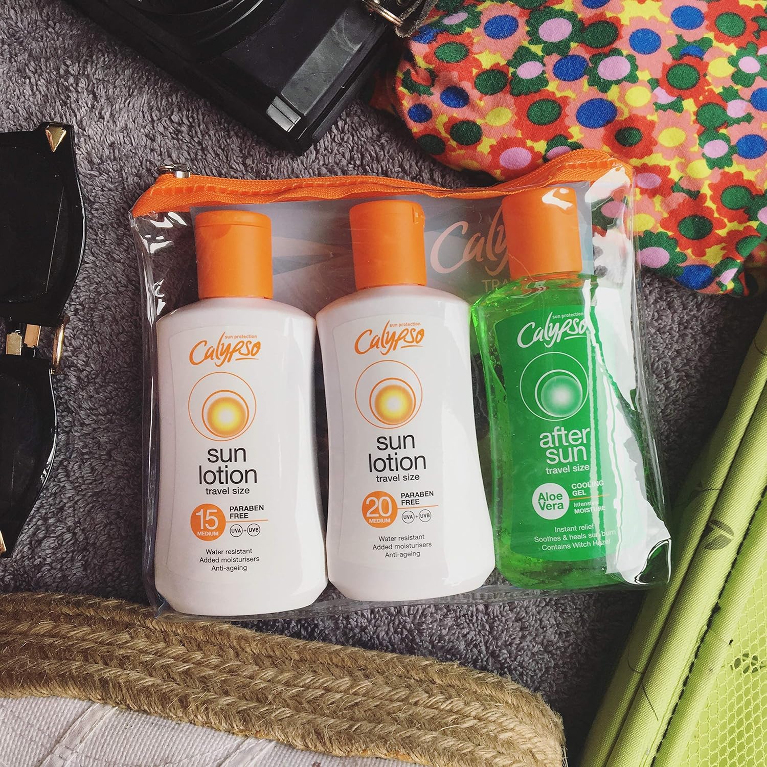 CALYPSO Suncare Travel Pack