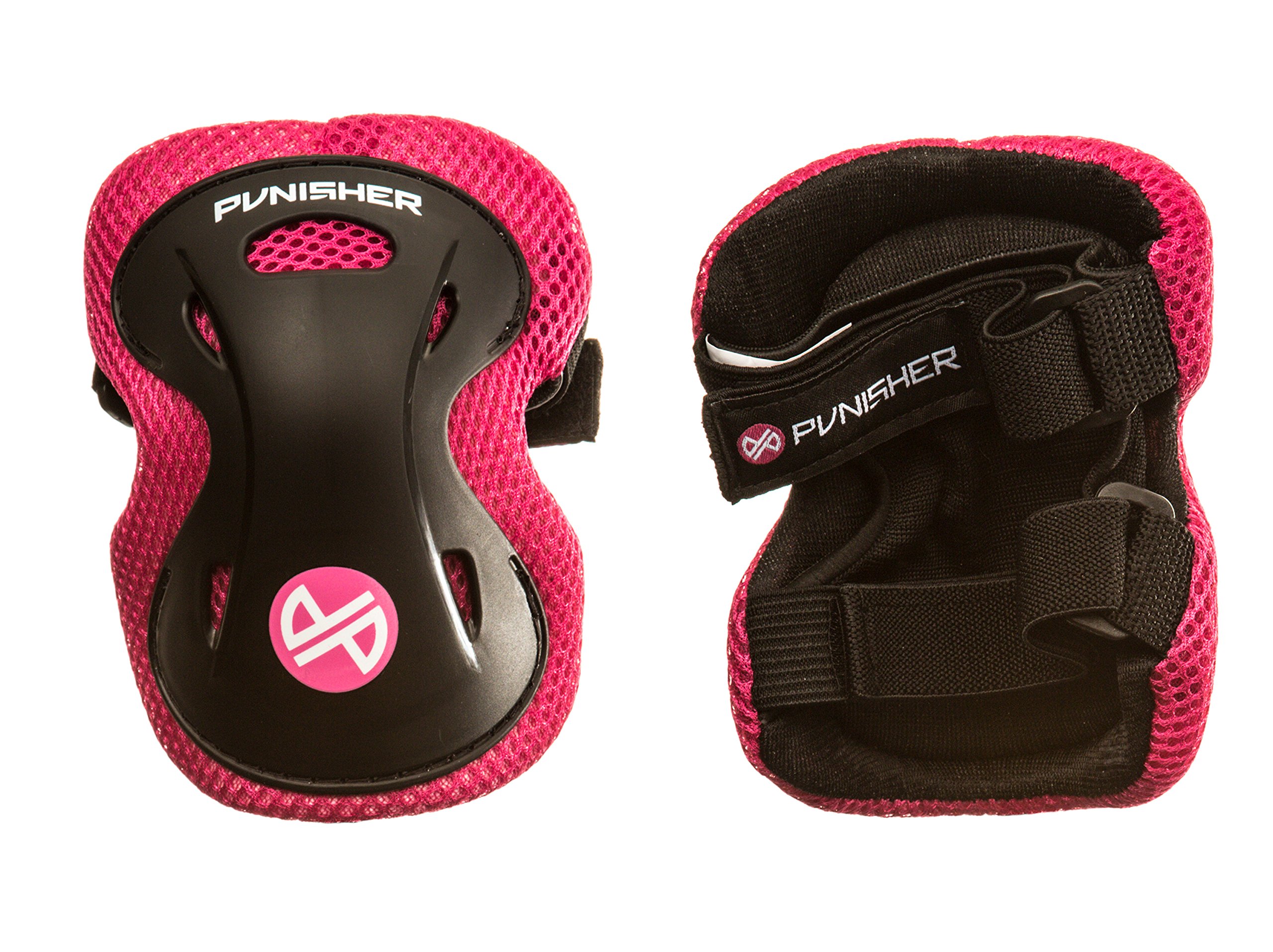 Punisher Skateboards - Juego de Almohadillas Protectoras para jóvenes con Codos, Rodillas y muñecas, para BMX y Patinaje, a Partir de 8 años
