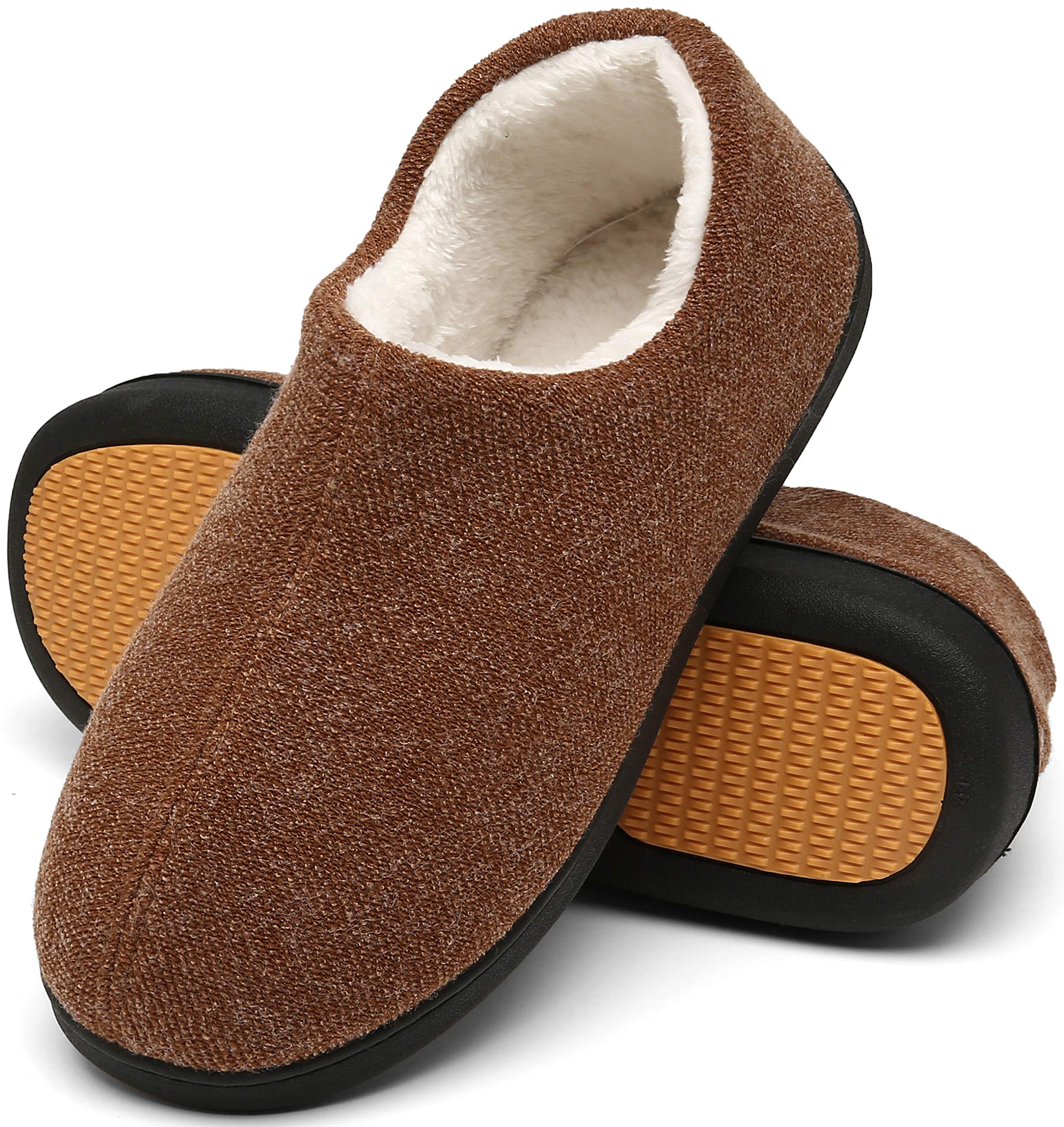 Mishansha Pantofole Uomo Ciabatte Invernali Memory Foam Pantofole Calde Gr.39-48
