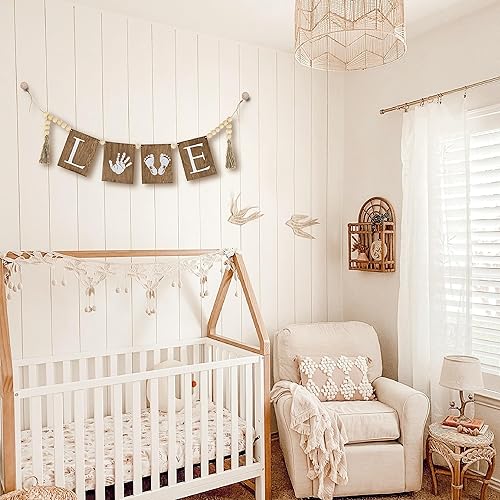 Miniatura 7 de Kit de huellas y manos para bebés, kit de recuerdo de huellas de mano para bebés para regalos personalizados para bebés, kit de huellas de bebé