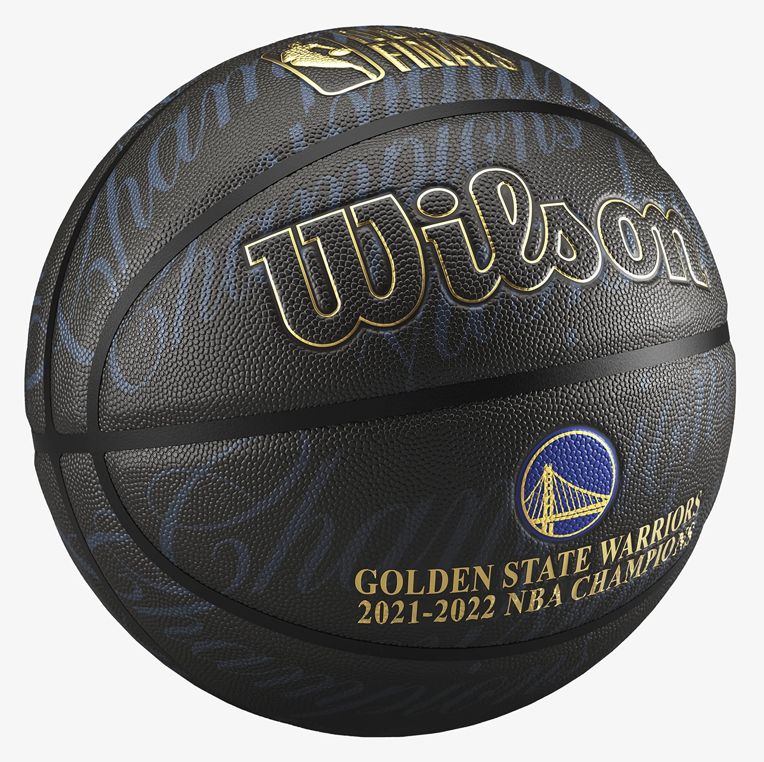 Amazon | NBAファイナル優勝記念ボール ウォリアーズ 7号 人工皮革